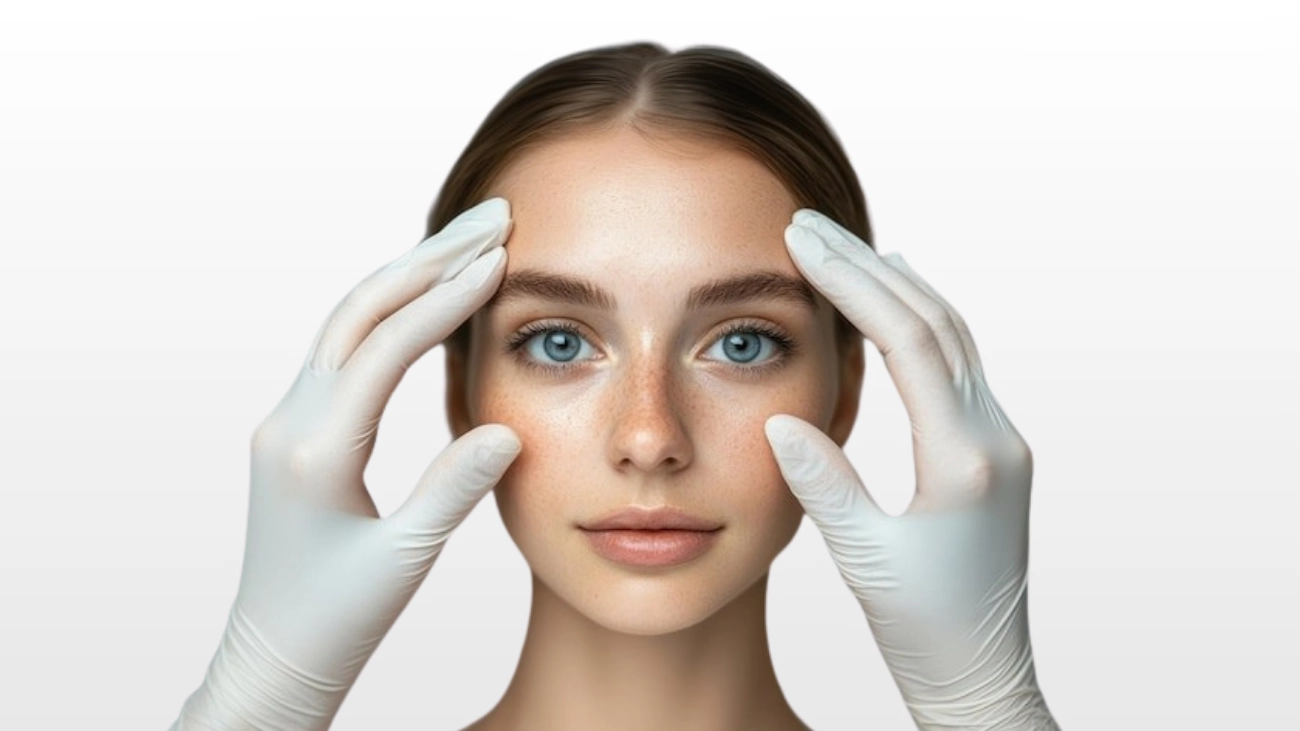 Under Eyes Botox treatment at ATOS Medical Center