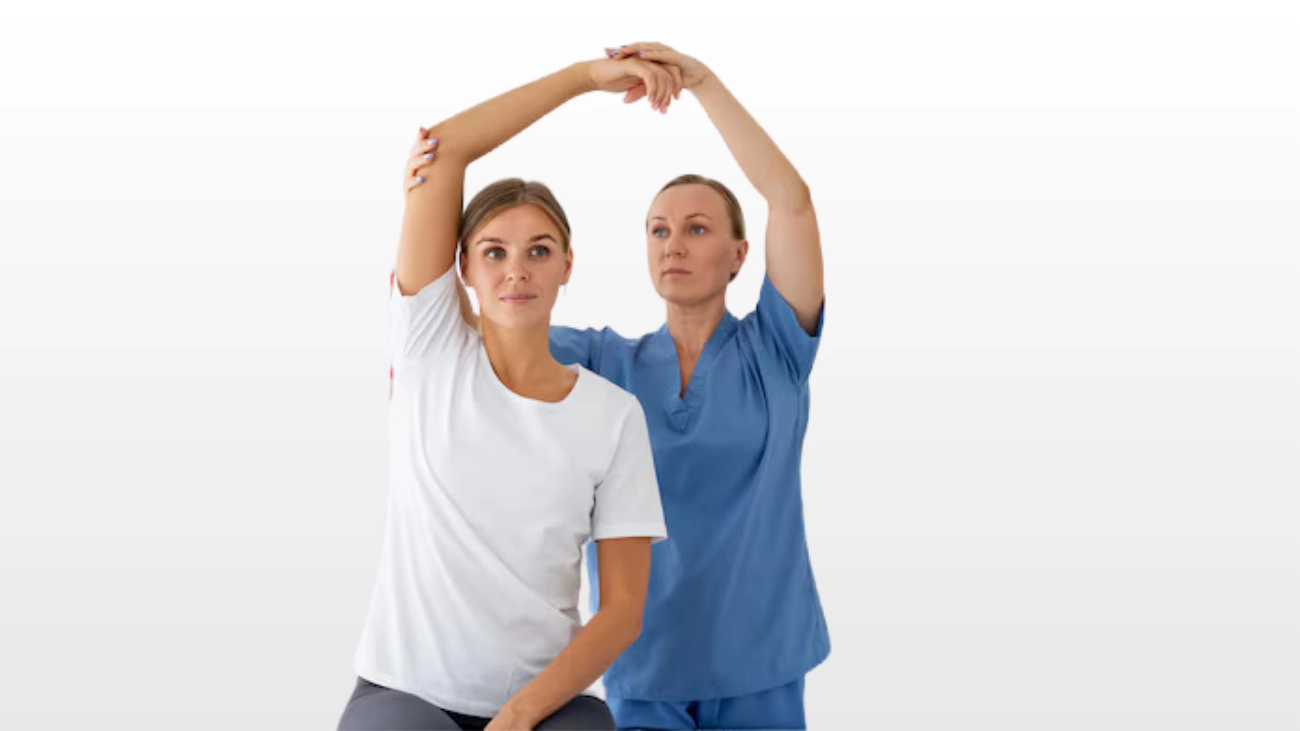 Physiotherapy in Doha image showcasing treatment session