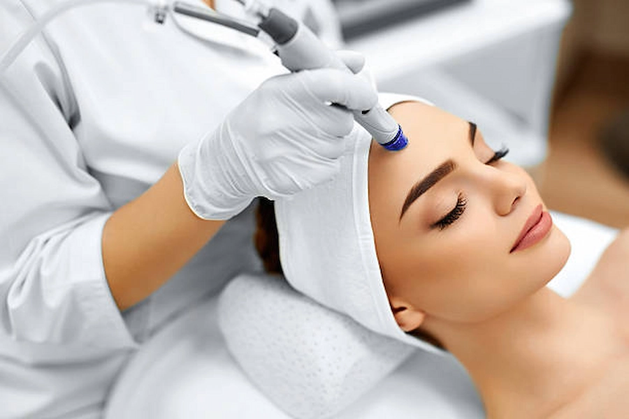 Comprehensive skin health evaluation at ATOS Medical Center.