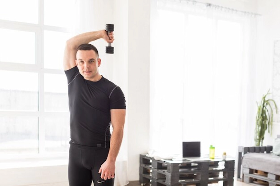 Shoulder workouts service for strength and recovery