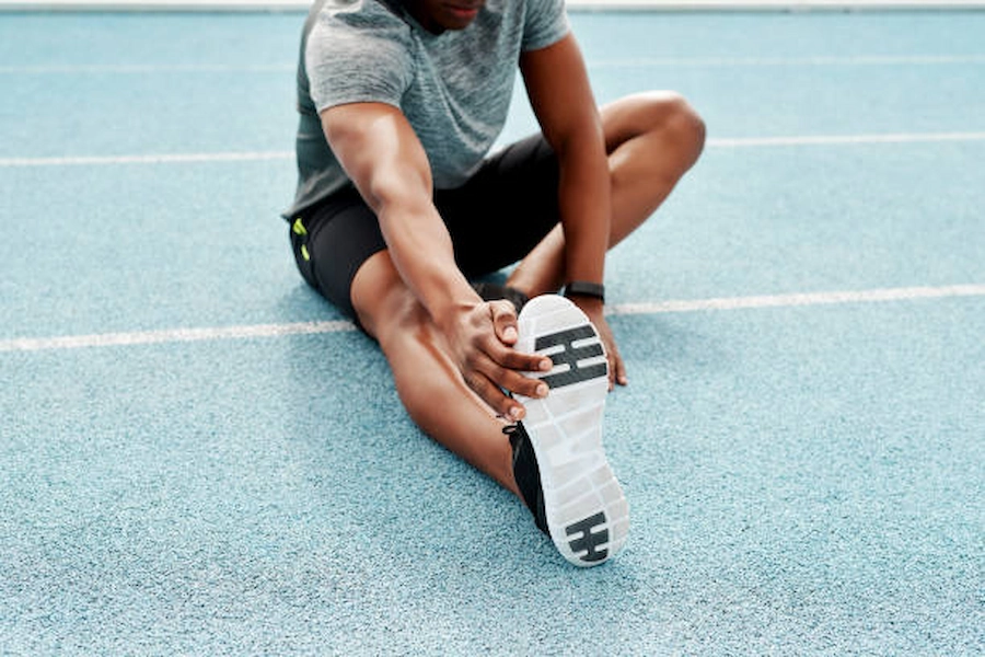 Flexibility training session enhancing mobility and wellness