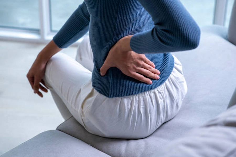 Lower back and groin pain relief service image