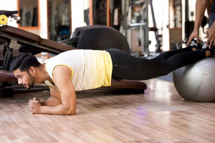 Core Stability training focused on enhanced strength.