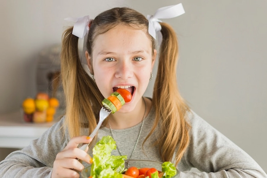 Nourishing children with healthy food choices