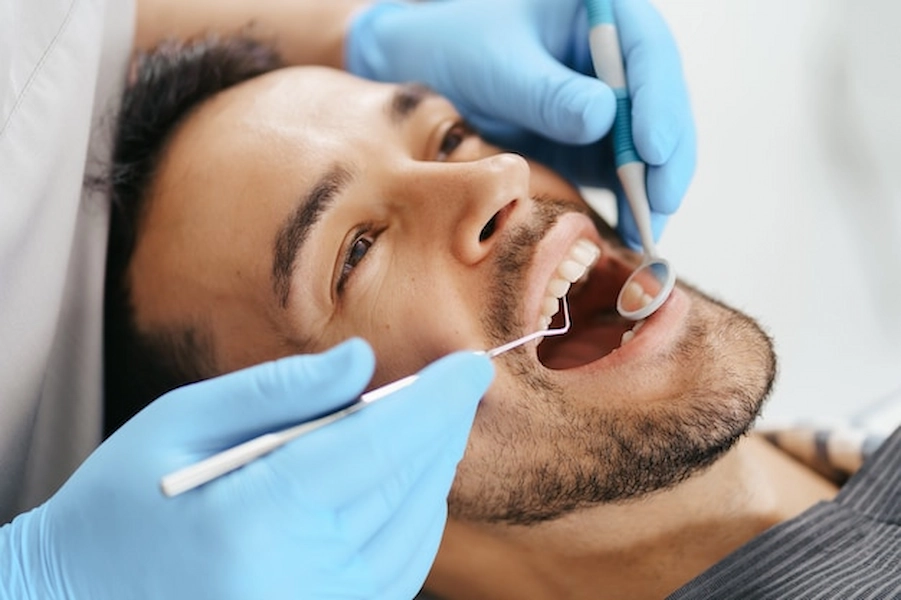 Tooth Restoration procedure at ATOS Medical Center