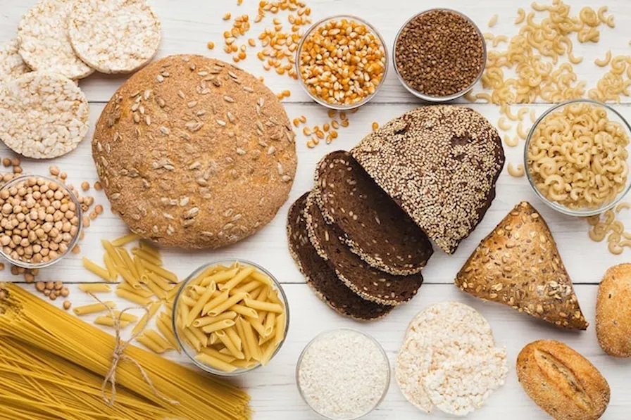 Carbohydrate foods rich in nutrients and energy